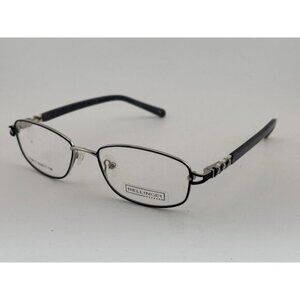 BELLINGER DENMARK TF8812 53-17-138 Black Marble Silver Bedazzled Glasses Frames